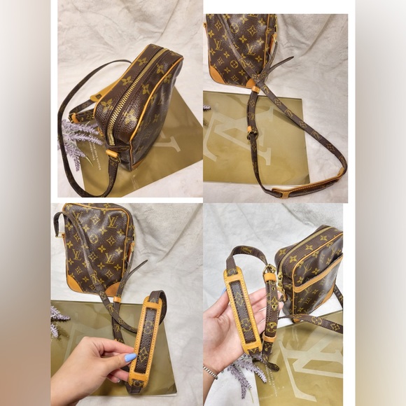 Authentic Louis Vuitton Danube pm crossword shoulder bag - Picture 9 of 16
